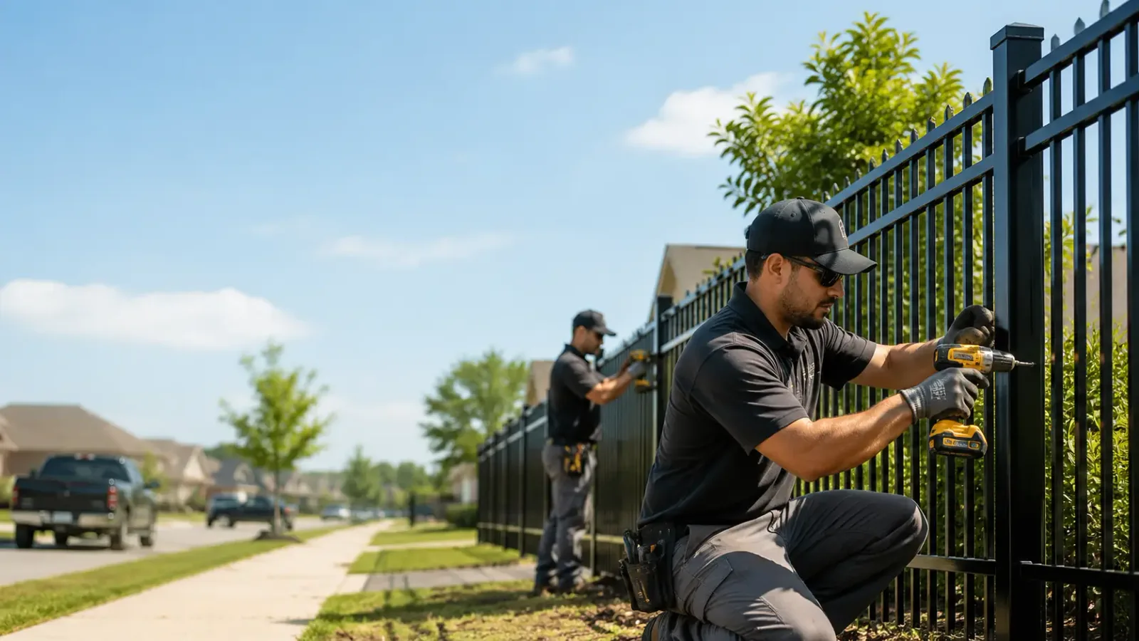 Metal Fence Installation in Onslow, IA